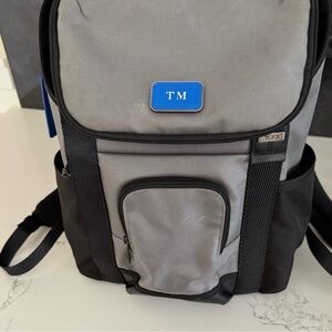 TUMI Black and Gray Men's Backpack